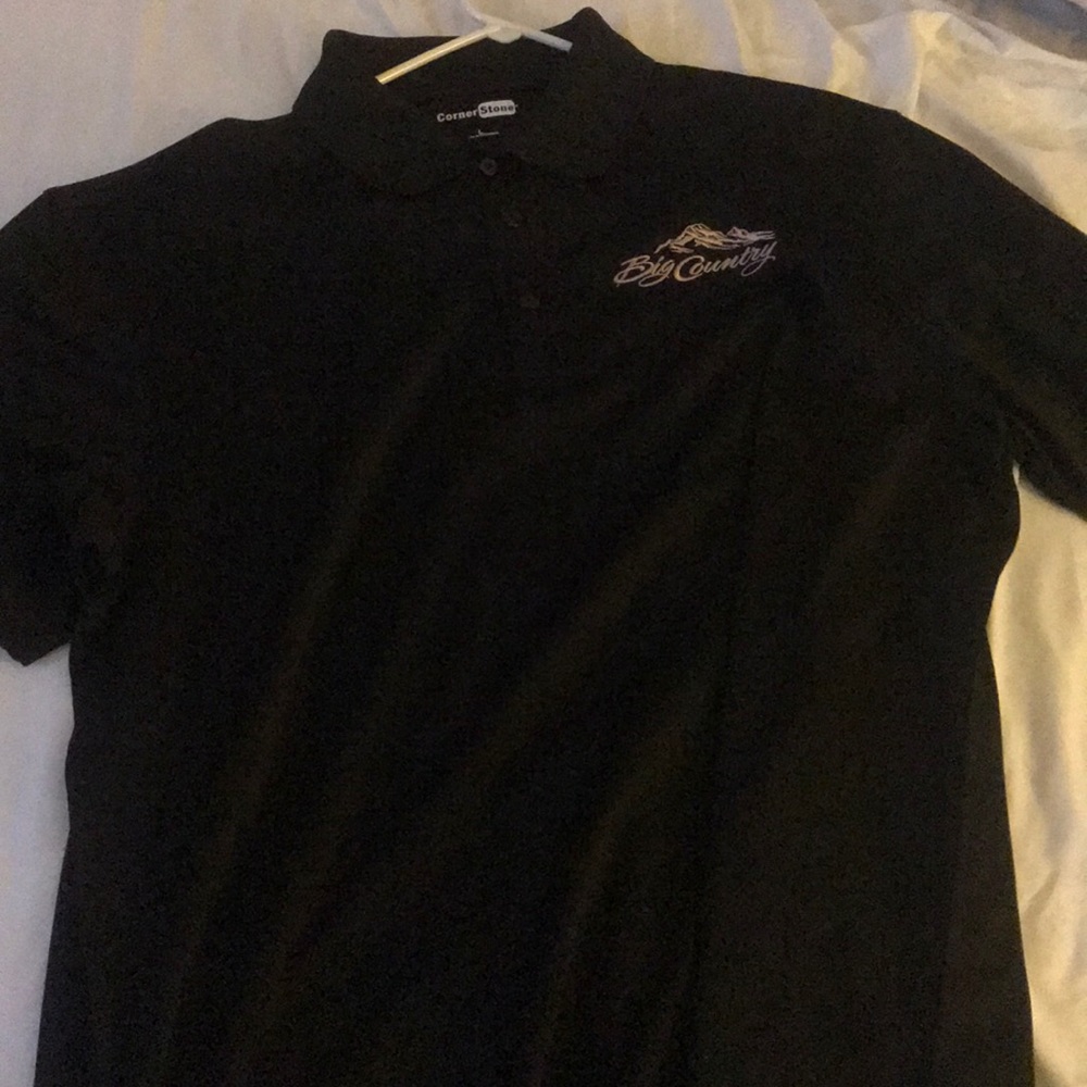 Brand new Black The country polo shirt size